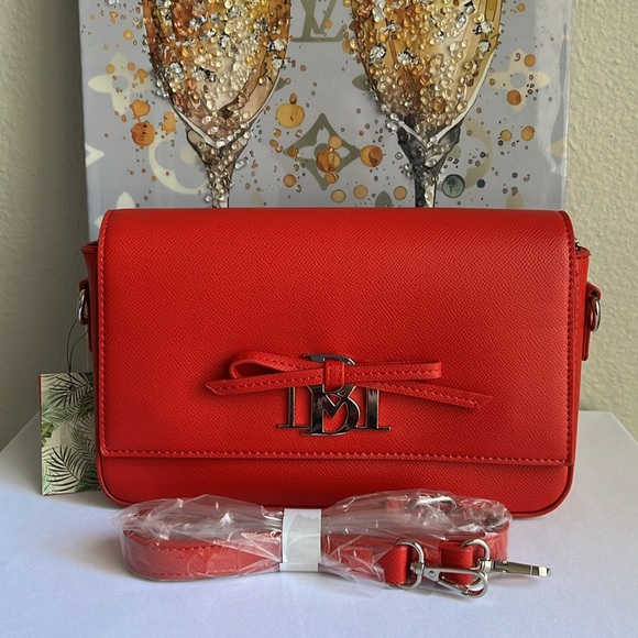 ❌SOLD❌BADGLEY MISCHKA Bow Detail Crossbody Bag - Picture 7 of 17